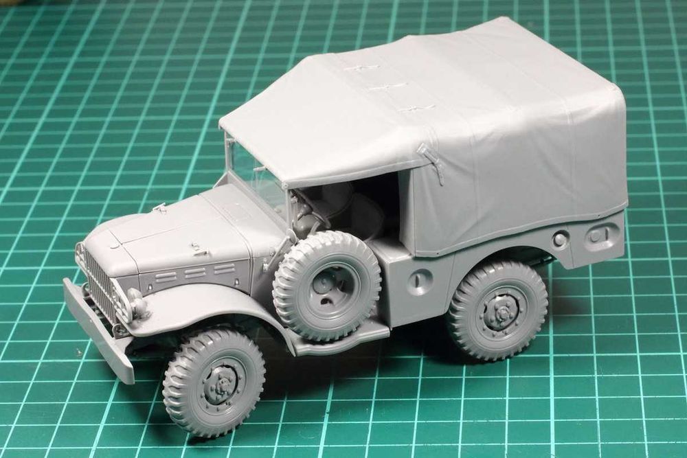 Збірна модель 1/35 Nr.3656 US WC51 Додж 3/4t Носій зброї