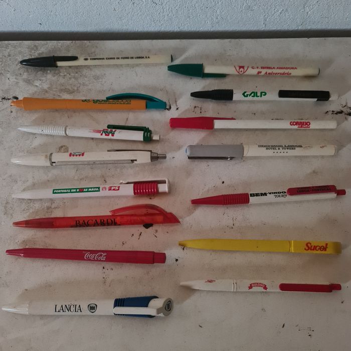 Lote de canetas para colecionador