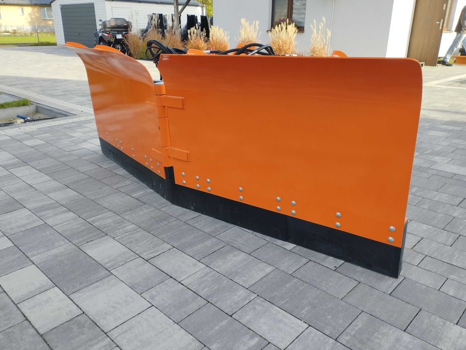 Wyprzedaż! Hydrauliczny Pług do Śniegu Strzałka Mocny Solidny