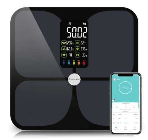 Cyfrowa Waga Lepulse F4 Bluetooth do Analizy Składu Ciała