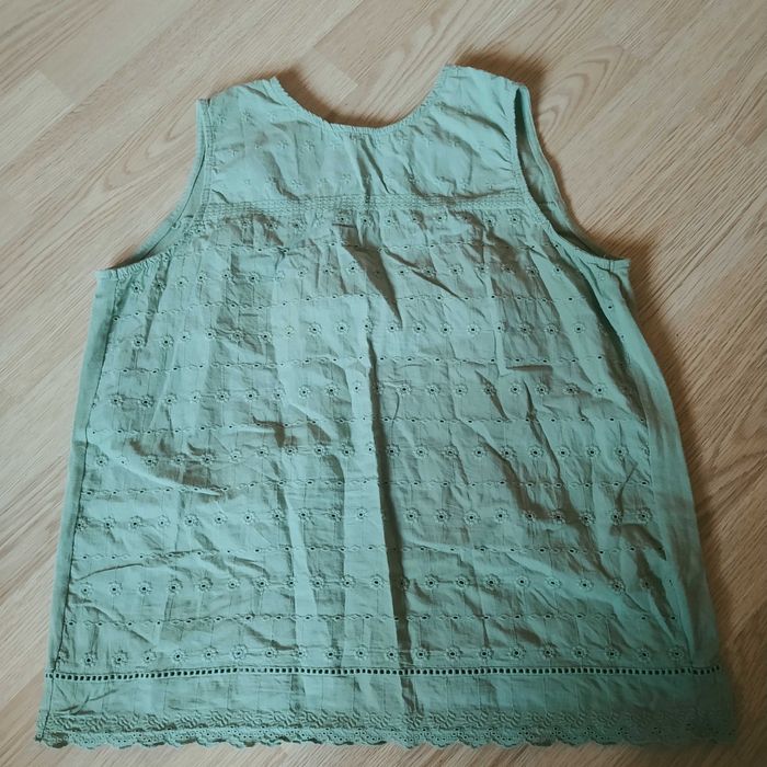 Bluzka 40 top bawełna oliwkowy pepco