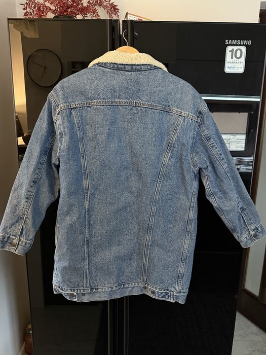 Жіноча подовжена джинсова куртка Levi’s з утепленням