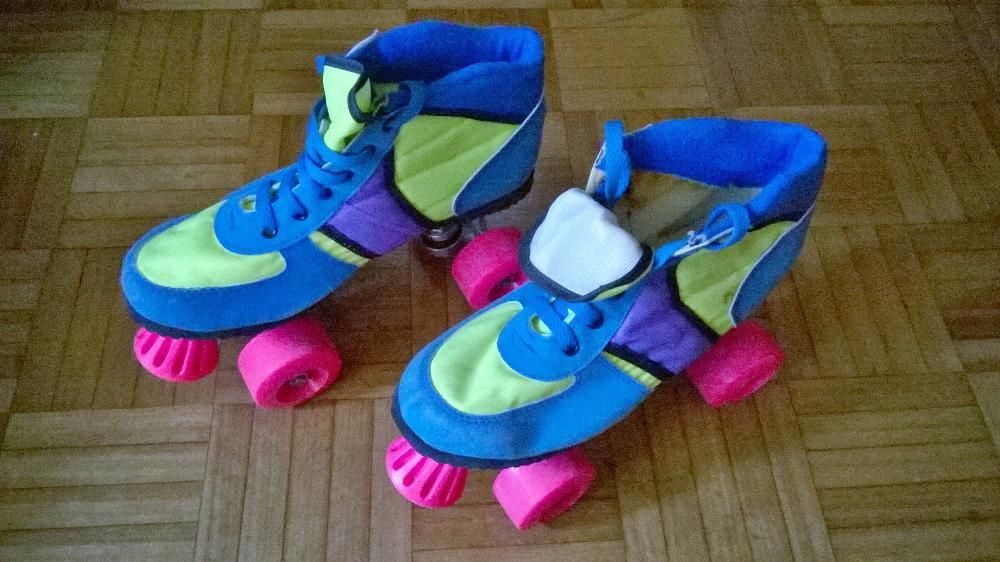Patins 4 rodas 24 cm - europa nº 37,5
