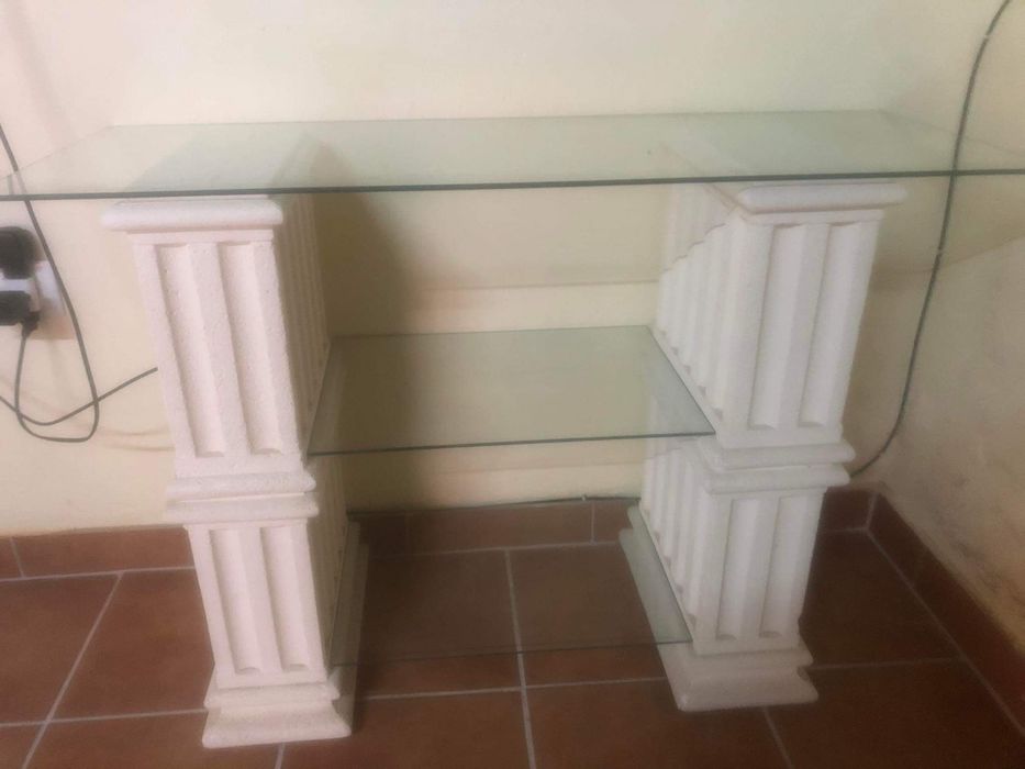 Conjunto Mesa e prateleira64750634193411121