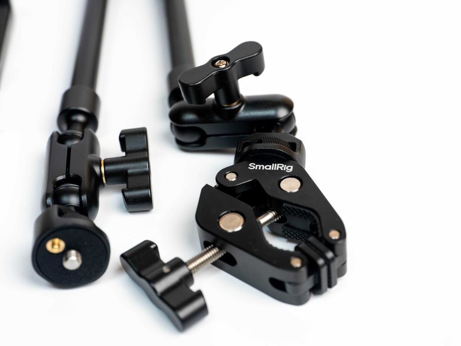 Рука Smallrig 4766 Magic Arm with Crab clamp чорна з 1/4"-20 ARRI Locating Screws