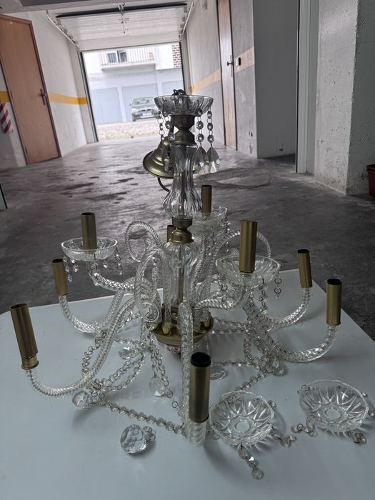 Candeeiro estilo candelabro