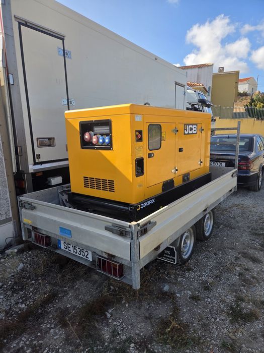 Gerador JCB 20 kva