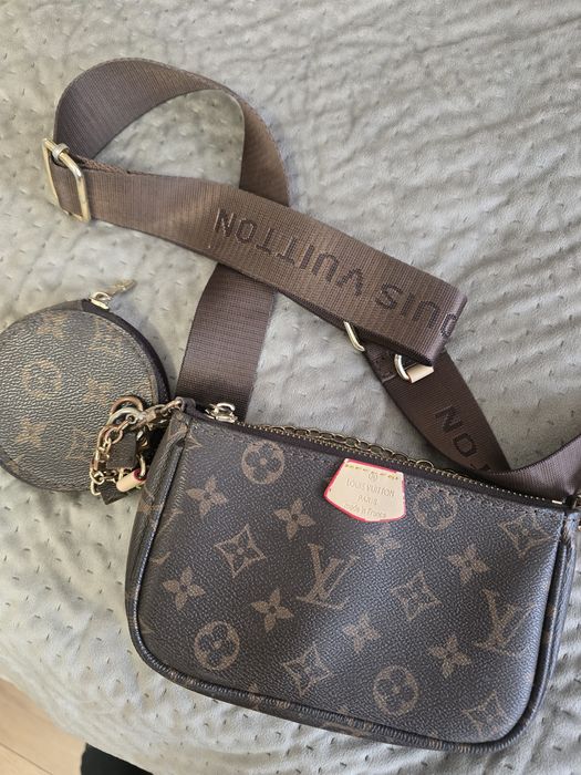 Mała torebka stylizowana na Louis Vuitton