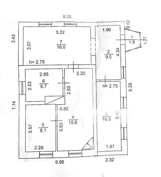 будинок/дача 68 кв.м в Новосілках, Вишгородський