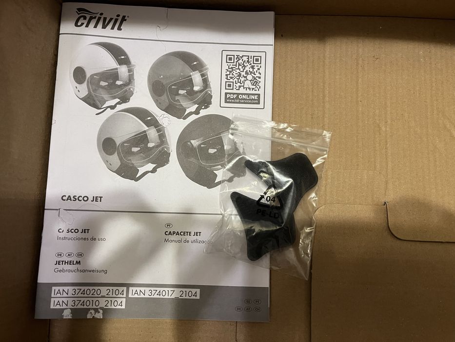 Capacete mota - Crivit