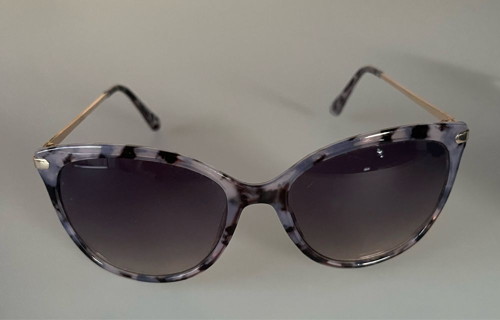 Okulary przeciwsłoneczne - szara panterka