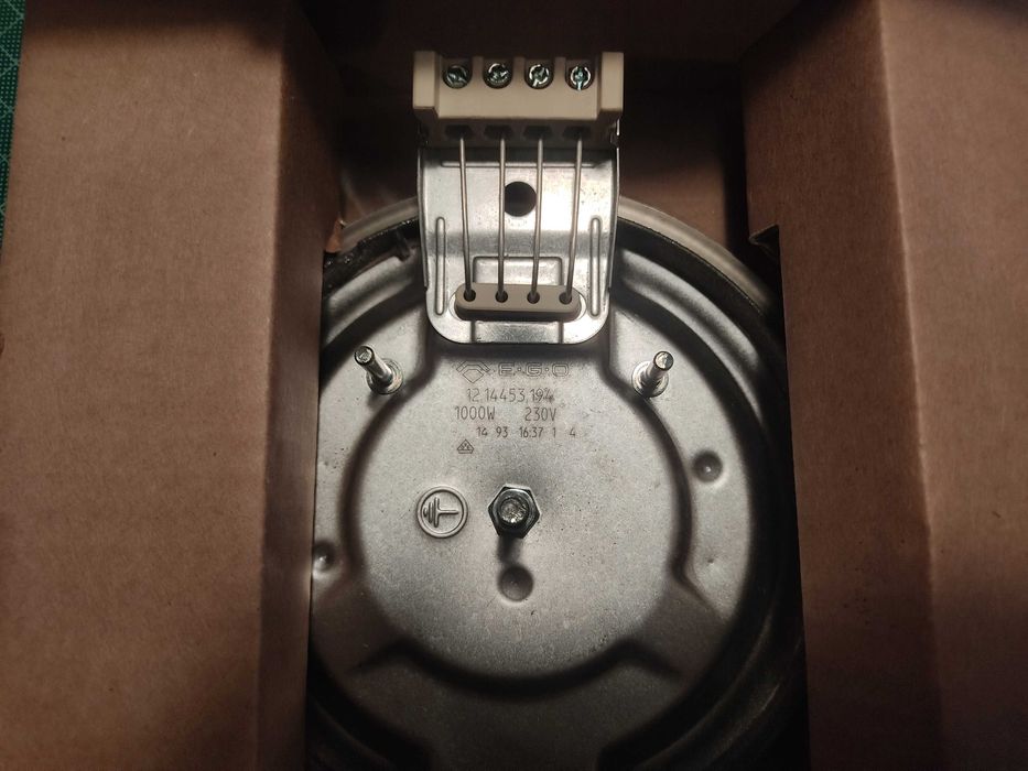 Placas de Aquecimento Elétricas - 1000W e 1500W - Novas