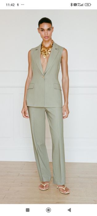 Брюки лляні Zara нові в упаковці з бірками
