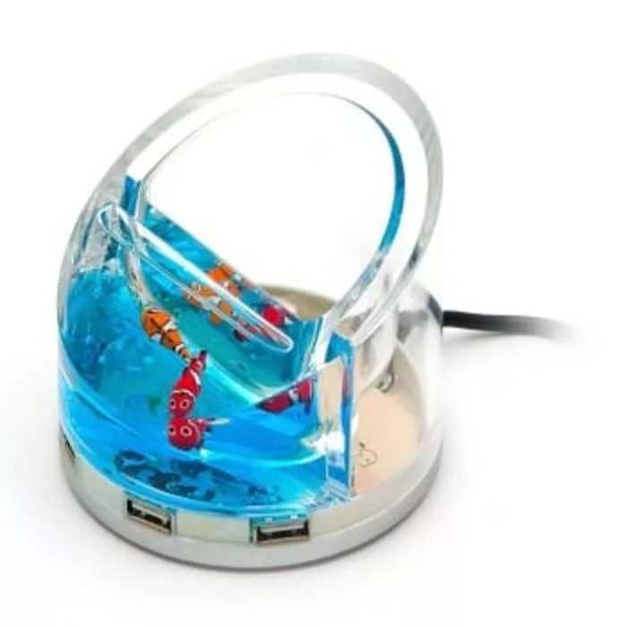 Настольный USB аквариум - хаб