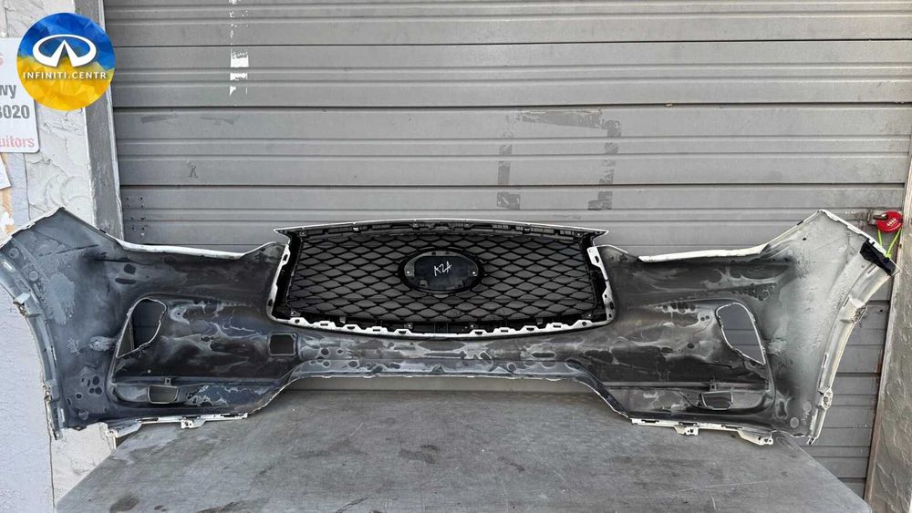 2019-2024 INFINITI QX50 передний бампер крышка OEM без датчика