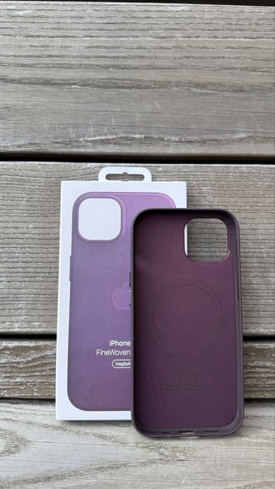 Etui z tkaniny FineWove Magsafe do Iphone’a 15 w różnych kolorach