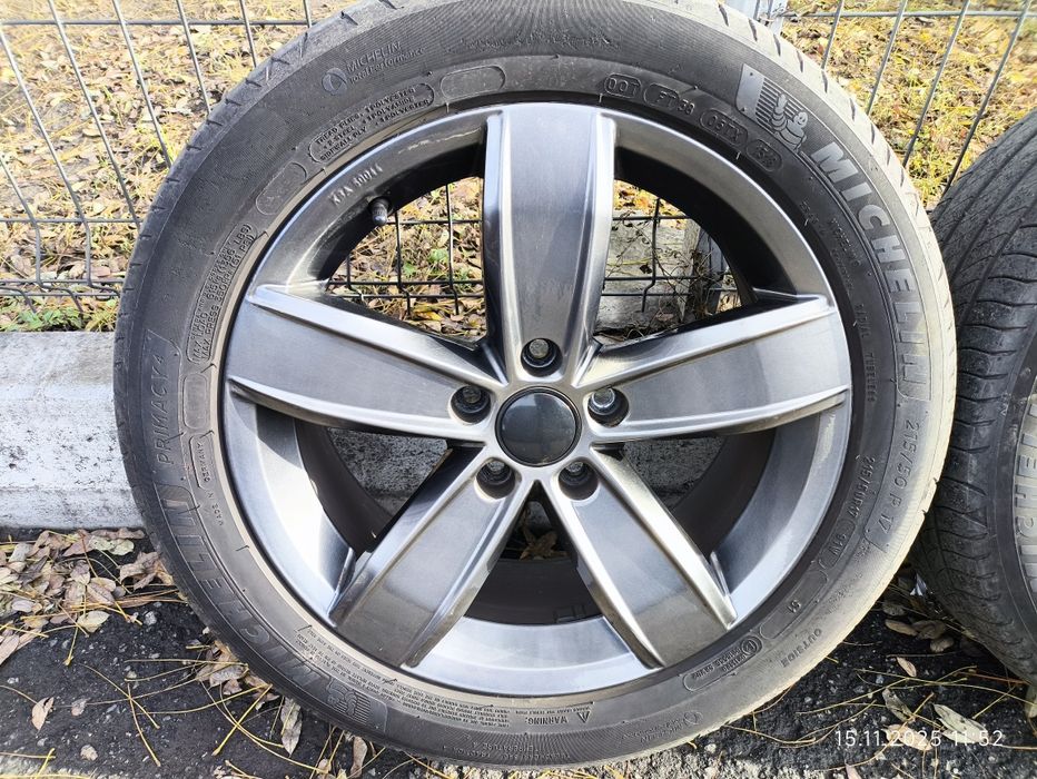 Комплект дисків R17 5*112 з шинами 215/50