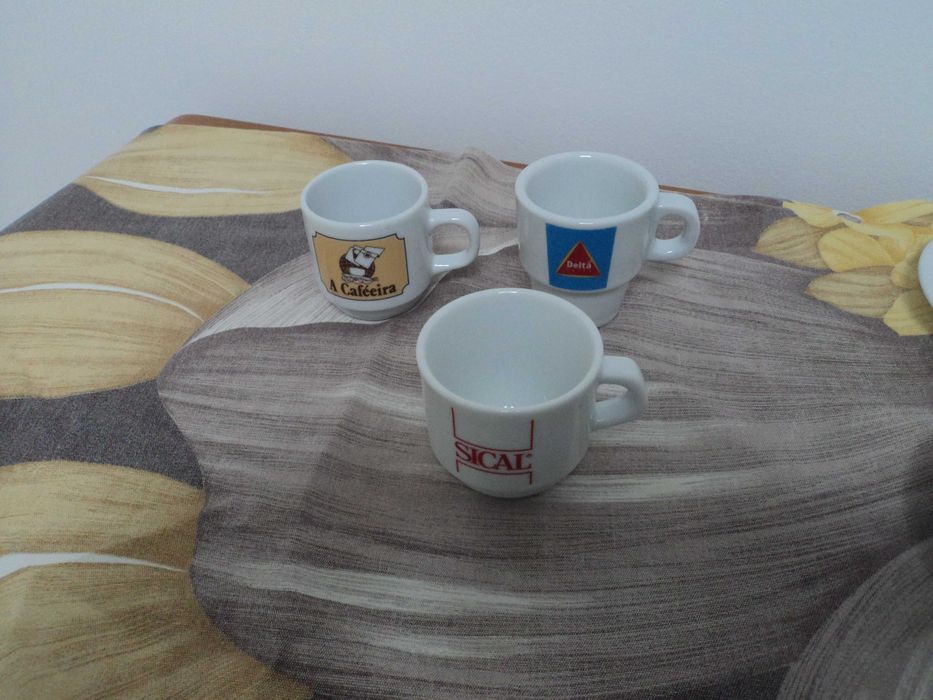 chavenas de cafe de coleçao