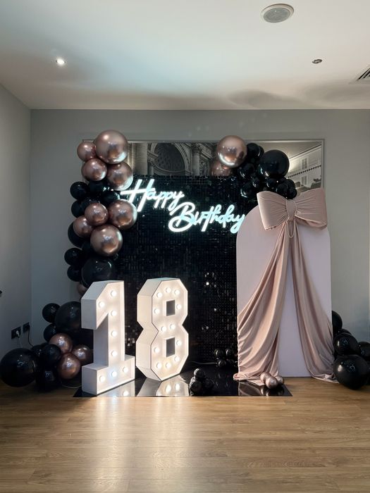 .	Ścianka balonowa / dekoracje okolicznościowe – na każdą imprezę by