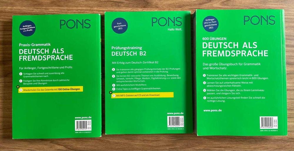 Livros exercicios Alemão A1-С1