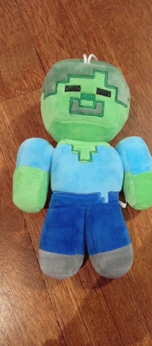 Sprzedam 2 maskotki Minecraft zombie i szkielet 24.5 cm