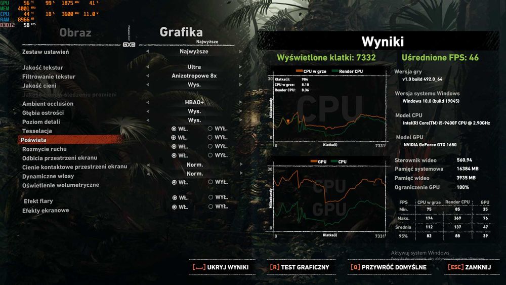 Komputer Gamingowy i5, 16GB, GTX 1650