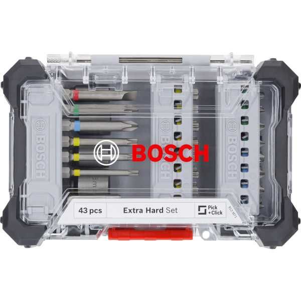 Набір насадок для загвинчування Bosch Extra Hard Set, 43 шт