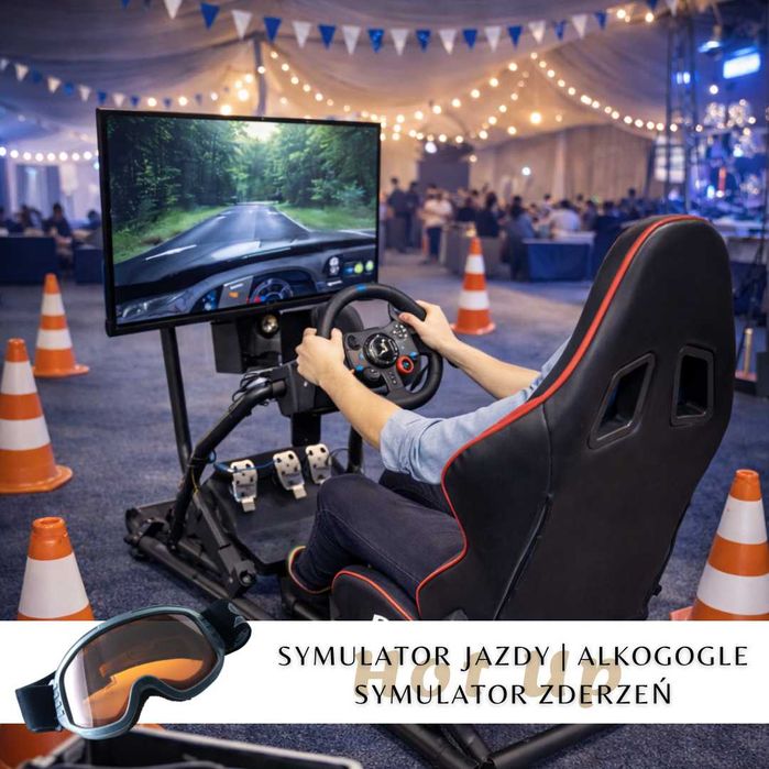 Symulator Jazdy | Symulator Zderzeniowy | Alkogogle