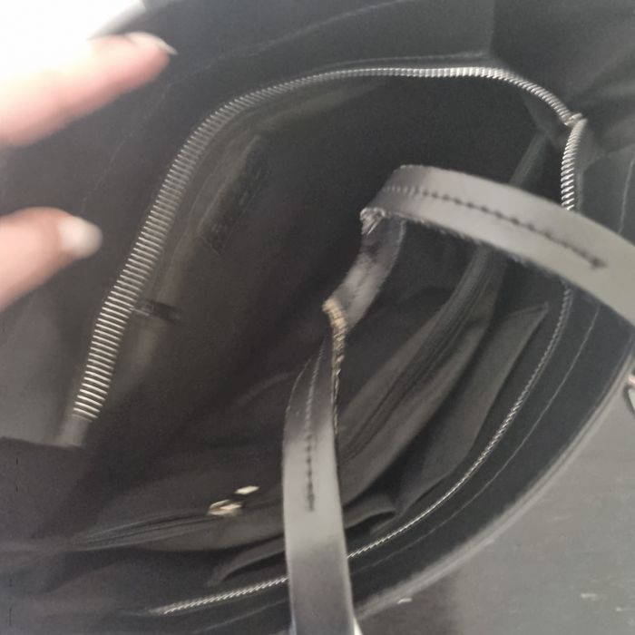 Torebka shopper Ryłko czarna