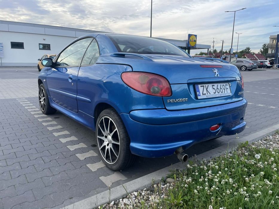 Peugeot 206cc 1.6 benzyna