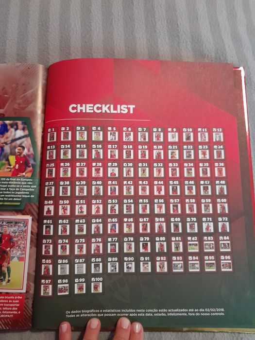 Caderneta Fome de Vencer 2018