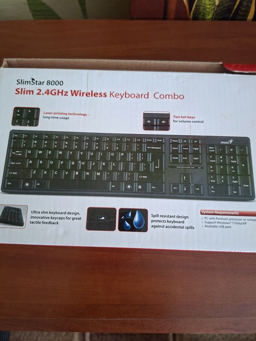 Клавіатура бездротова