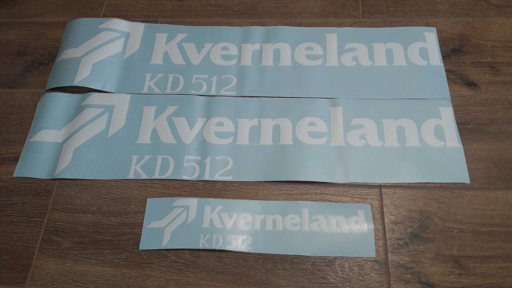 Naklejki Kverneland DS-XL  ,KD512,  ED100,   UN3100,   eg85