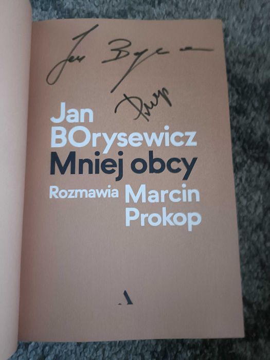 Jan Borysewicz, Jarosław Szlagowski, Marcin Prokop autografy