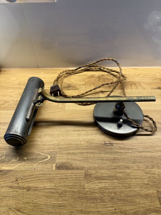 Stara lampa fortepianowa lampka