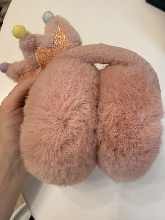 Наушники теплі для дівчинки