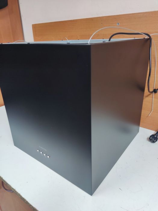 Kronleuchter Okap kuchenny wyspowy czarny