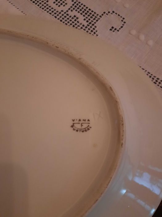 Travessa de loiça da Fábrica Viana