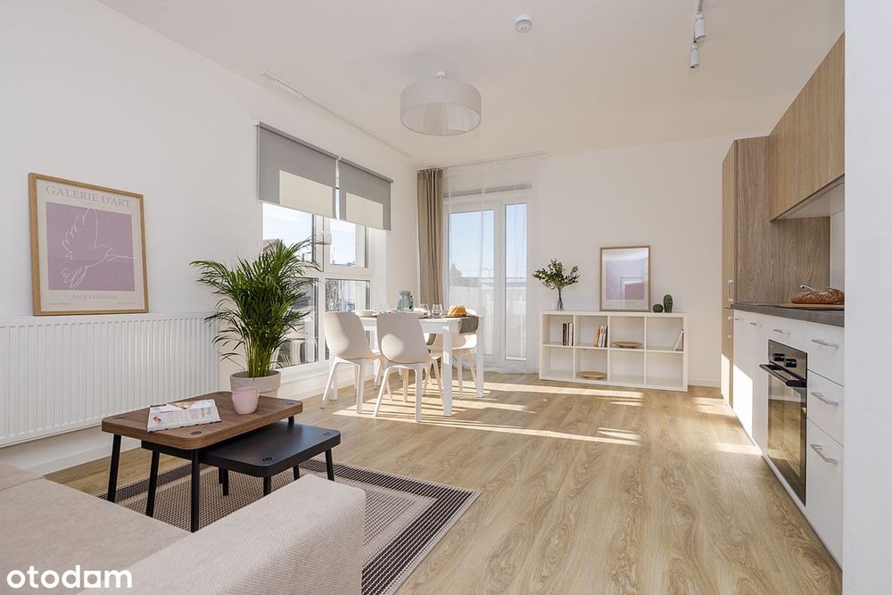 4 pok - 61 m², jasne, komfortowe,przestronne, nowoczesne, zwierzolubne