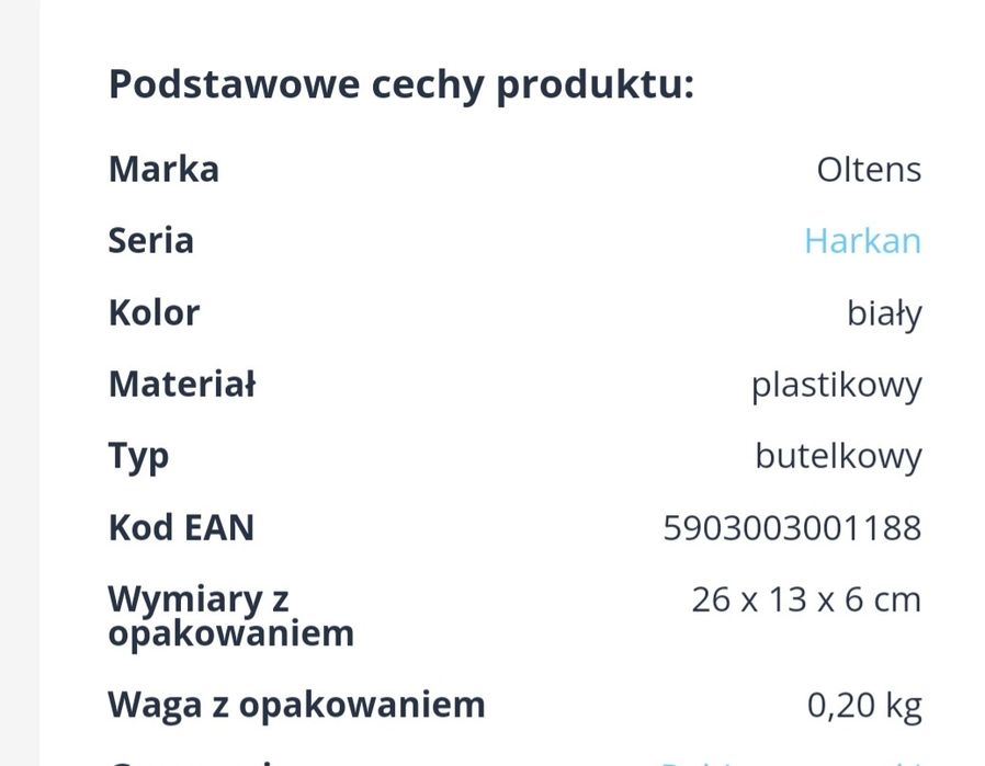 Syfon umywalkowy OLTENS
