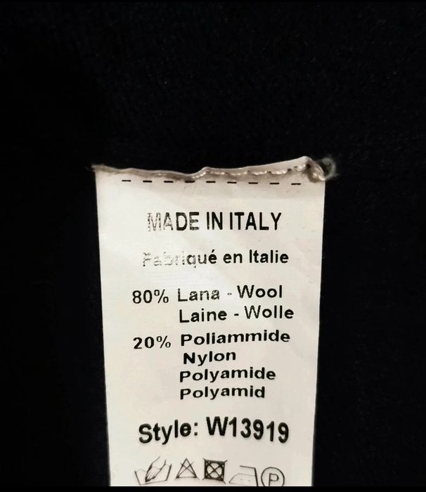 Sweter kardigan rozpinany wełniany Westbrook rozmiar XL