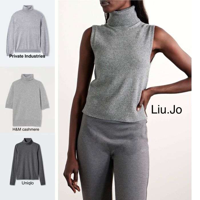 Гольф Liu jo uniqlo кашемір вовна водолазка