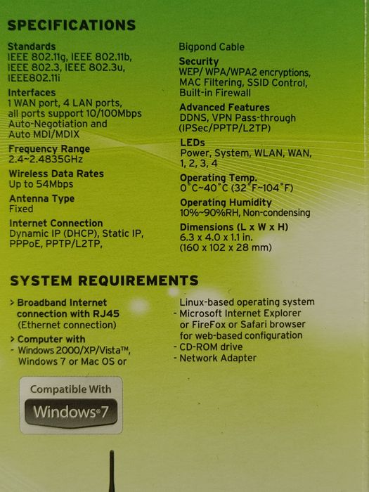 Router TP-LINK TL-WR340G