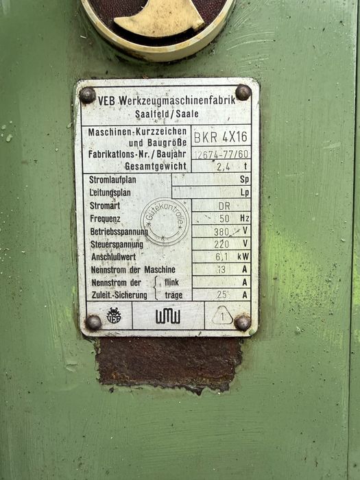 Wiertarka kolumnowa WMW MK3