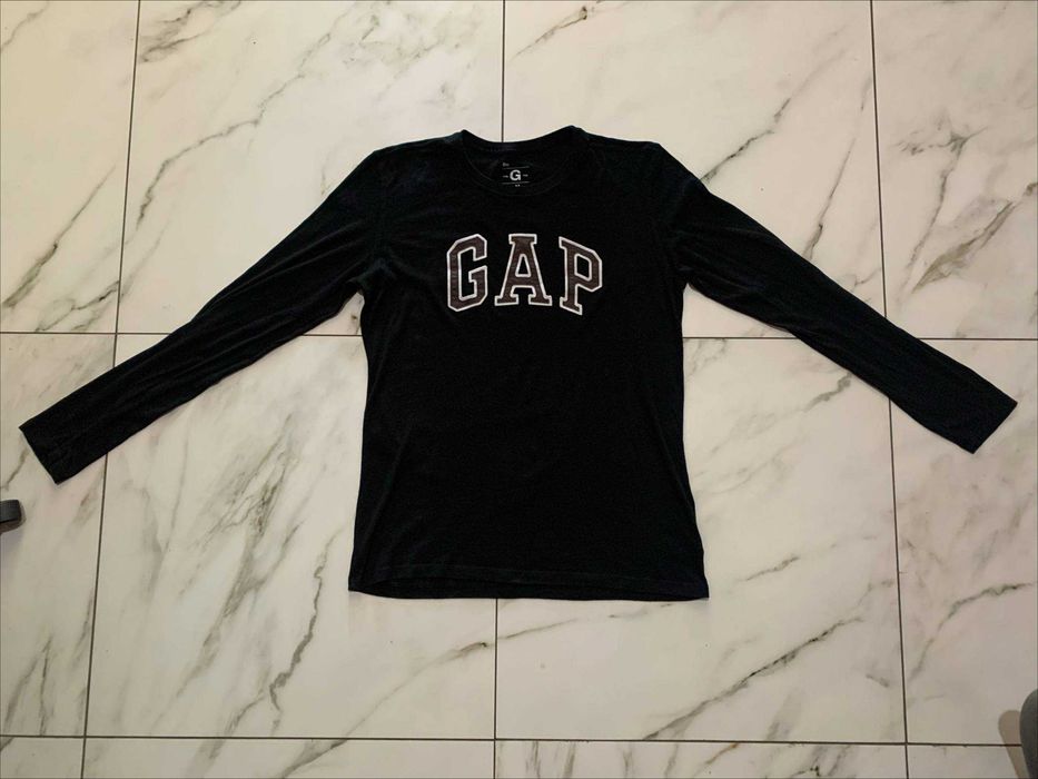 Винтажный лонгслив GAP Arch Logo (2012 год, Оригинал) — С нюансом!