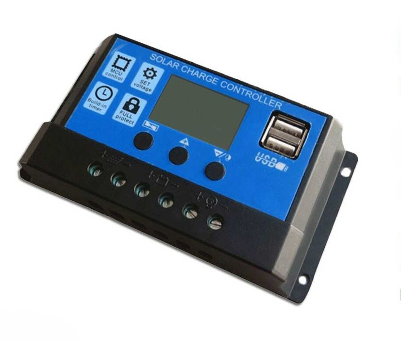 Профессиональный солнечный контроллер заряда 12V/24V гибрид 50 ампер