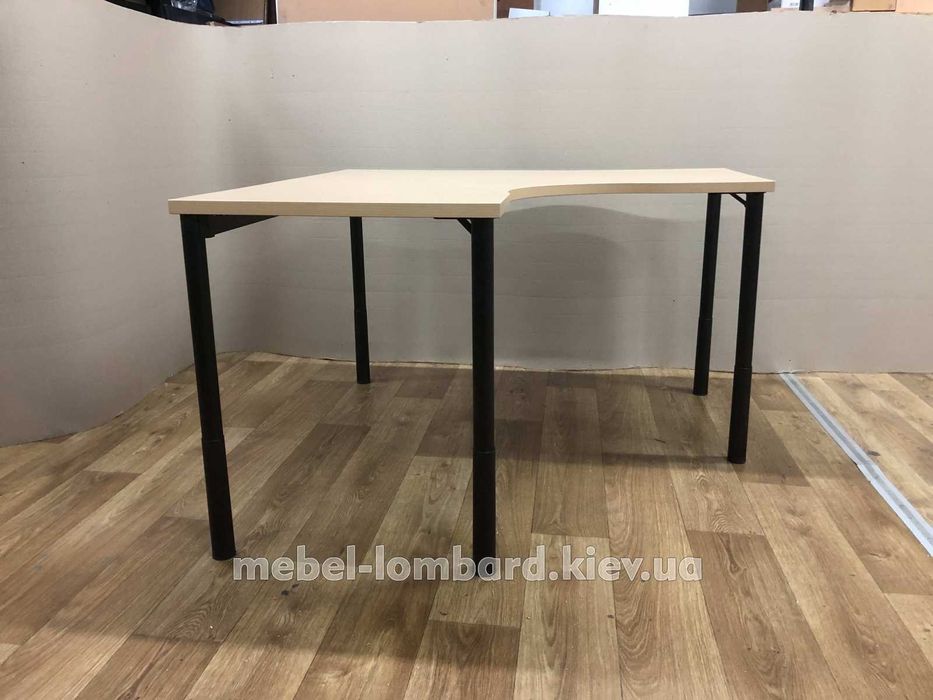 Офисный стол угловой № 2 "Loft" "Бук" бу 29 шт