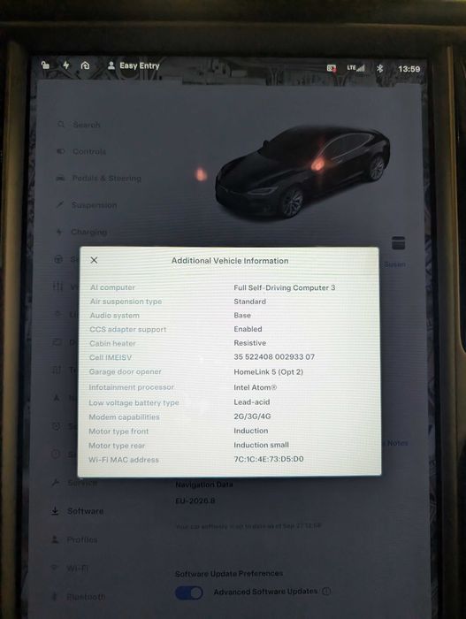 Tesla model s 75 D