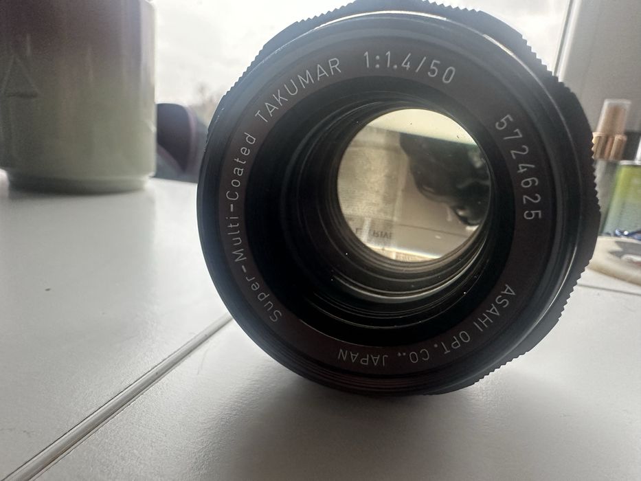 Super multi coated takumar 50mm 1.4