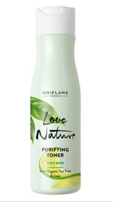 Love Nature tonik z drzewem herbacianym i limonką Oriflame